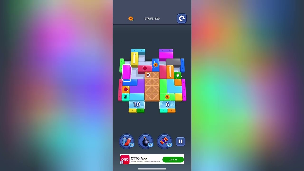 Shape Escape Level 329 Solution walkthrough 
