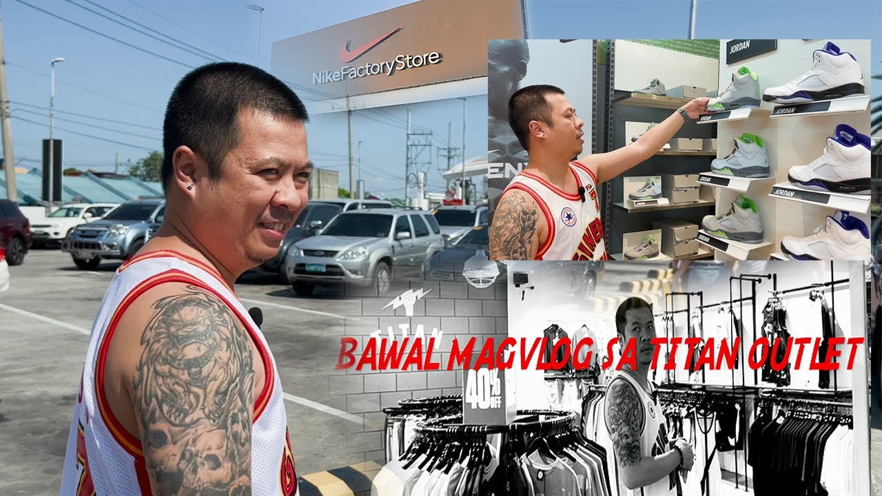 2023 Nike Outlet Mamplasan Stock Check Tour and Titan22 Outlet? | 4K HDR | Part 9