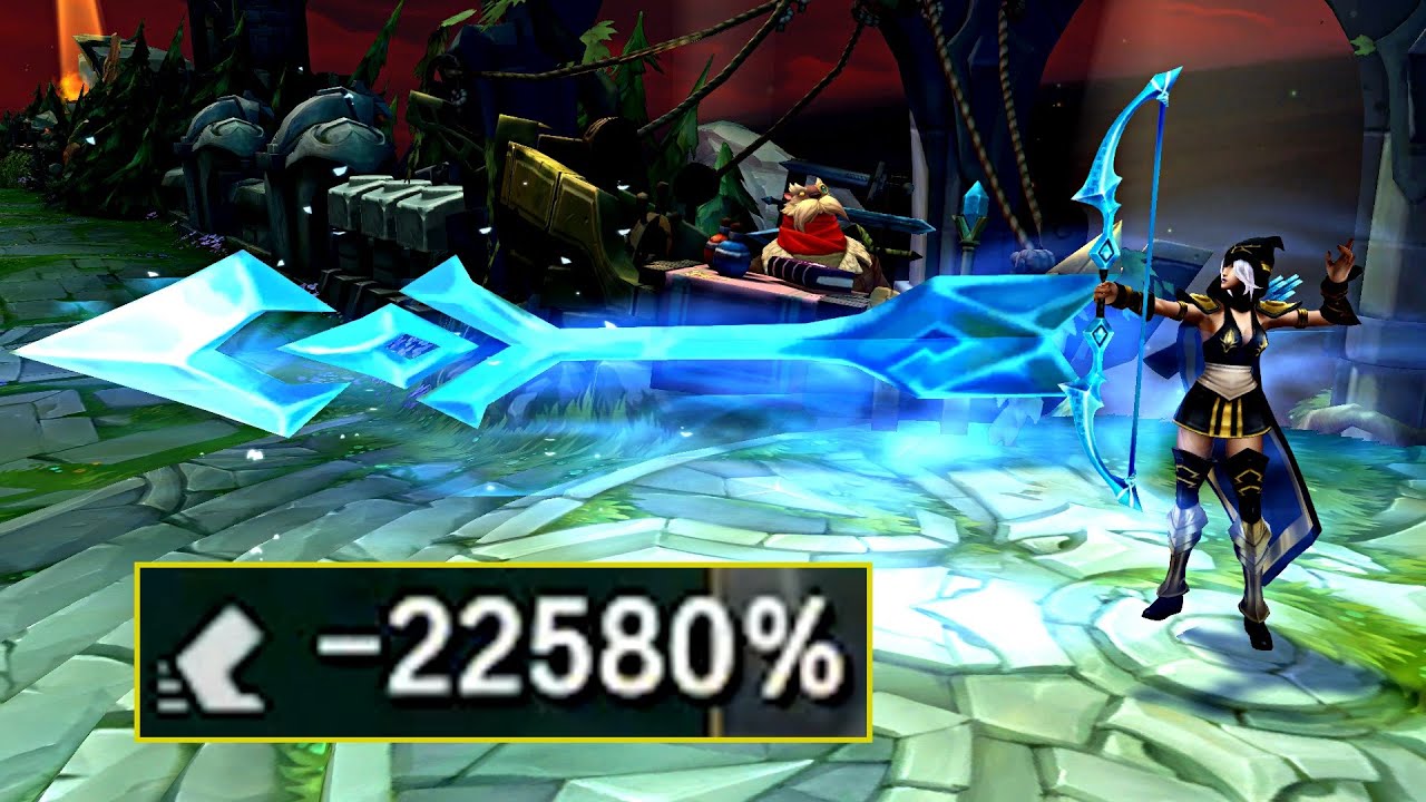 This Ashe R Stunned for 13 MINUTES! -22580% Tenacity!