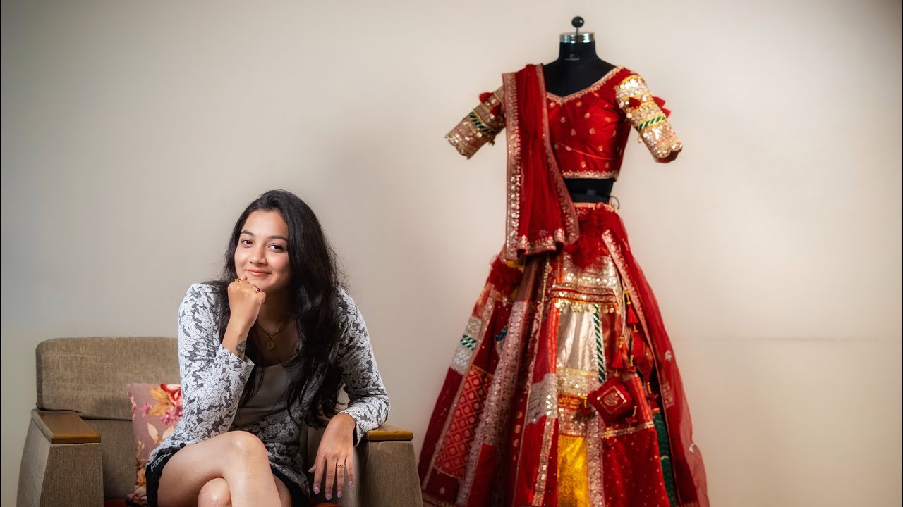 Red vows | Bridal Lehenga Making | Shivani Magdum