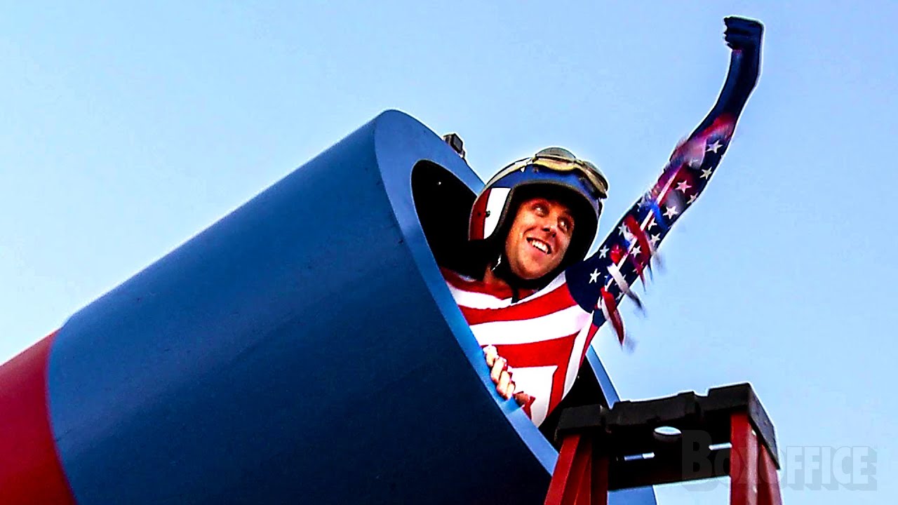 Shot out of a cannon, everybody thinks he died | Natural Born Pranksters | CLIP