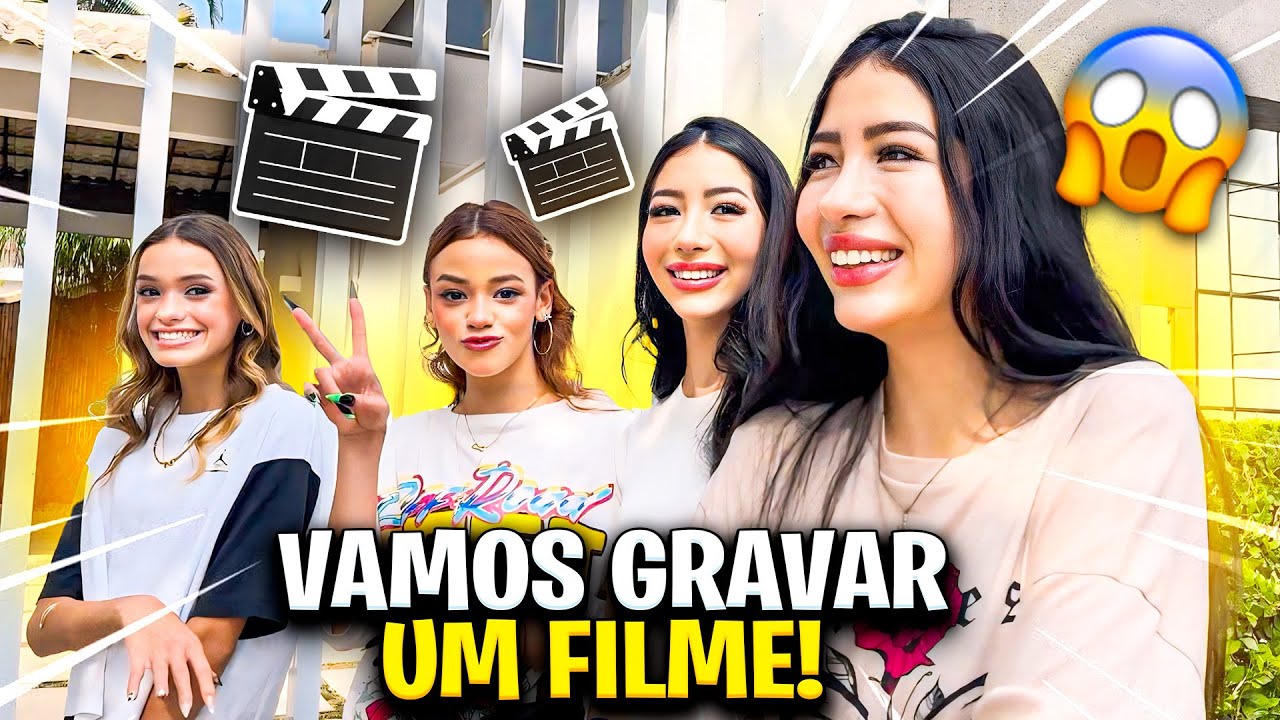 VAMOS GRAVAR UM FILME COM O PLANETA DAS GÊMEAS!!