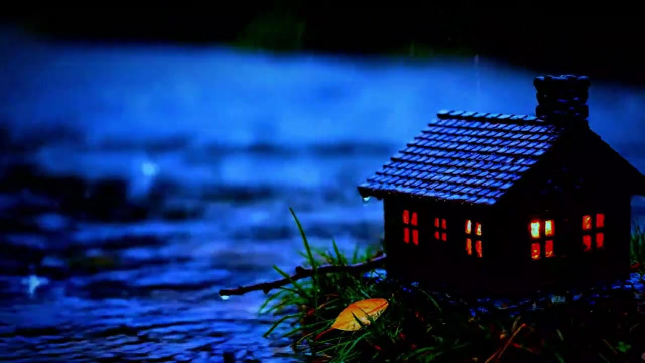 Relaxing Rain Sounds & Soft Music for Deep Sleep, Study & Stress Relief