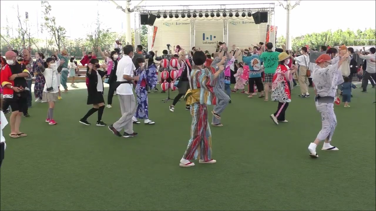 ホームラン音頭　2022年秋の盆踊りフェスタ１７　ららぽーと名古屋みなとアクルス