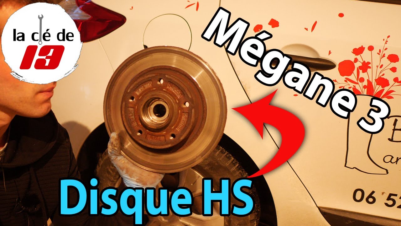 Remplacement disques plaquettes arrière Mégane 3