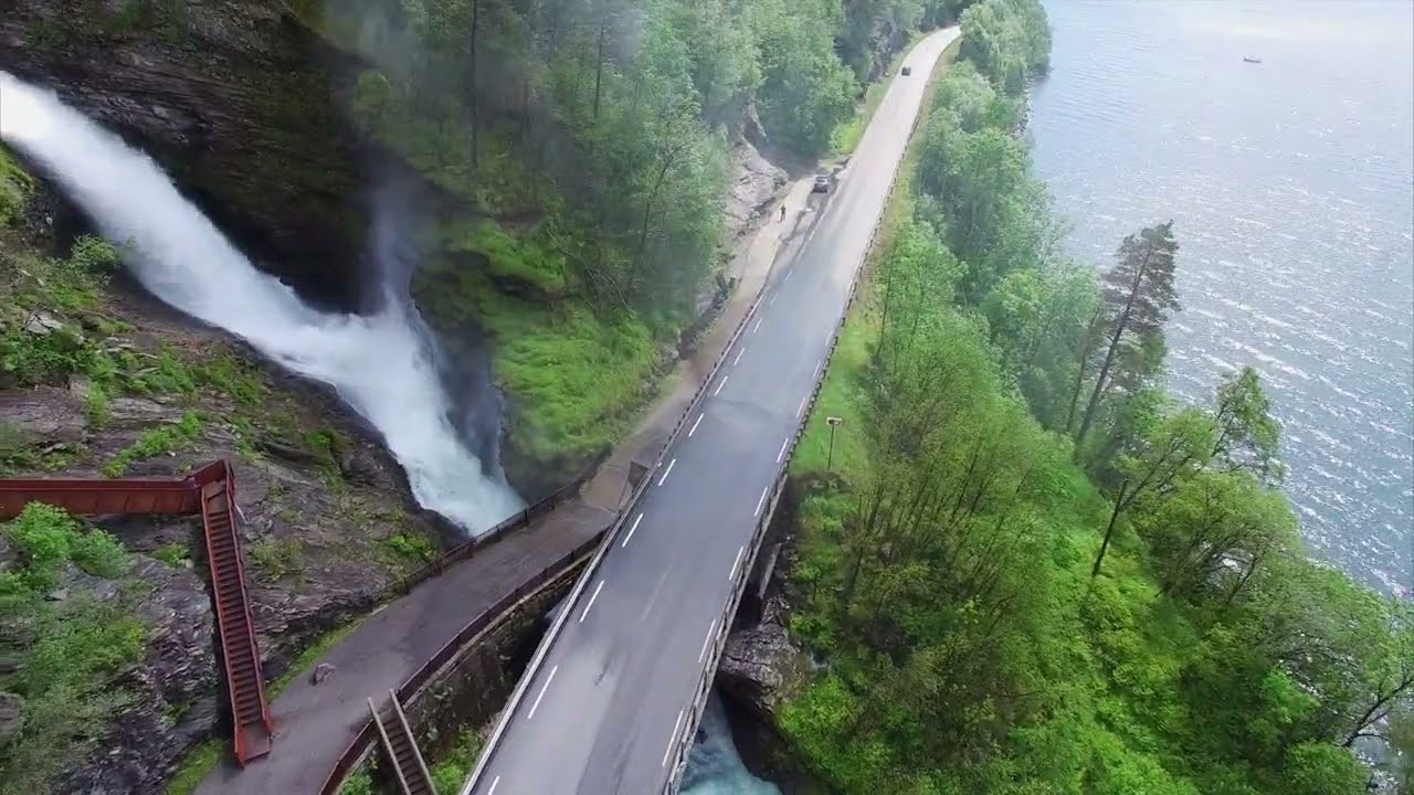 Norway FPV in 2 Minutes – INSANE Waterfall Flight Through the Fjords | 4K Cinematic Drone