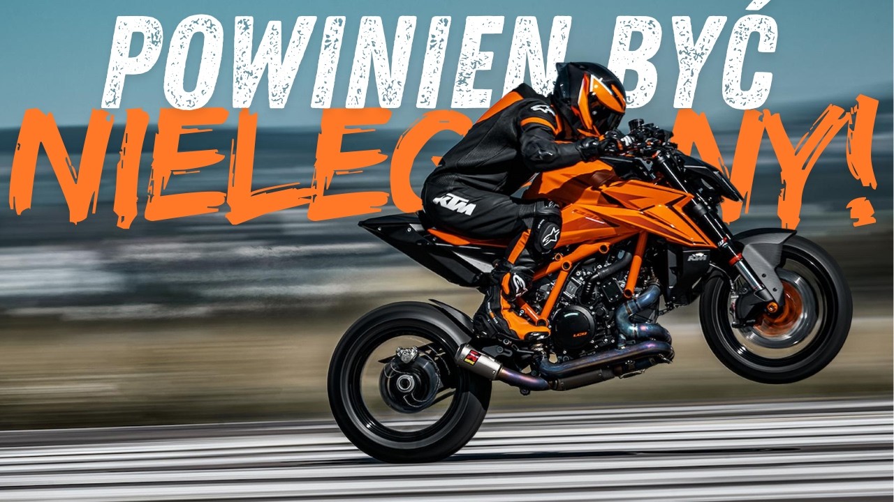 KTM 1390 SuperDuke - Najbardziej Chory motór jakim jeździłem!