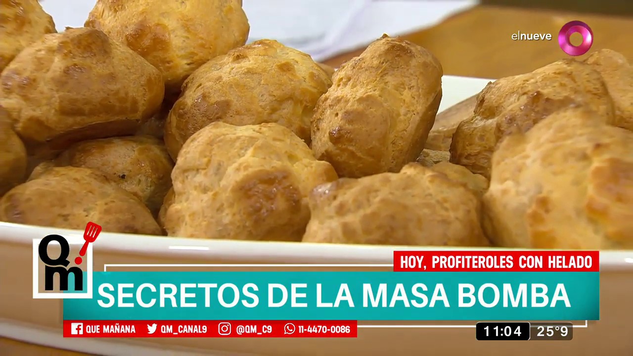 Receta dulce: Profiteroles con helado