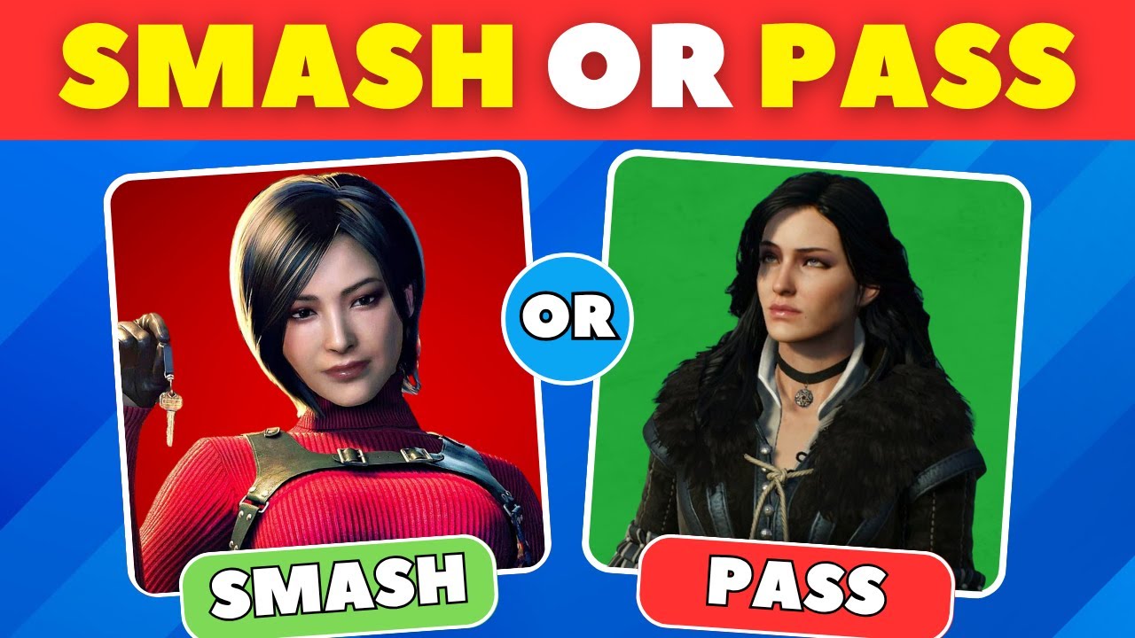SMASH or PASS 🔥 HOTTEST Videogame Female Characters EVER