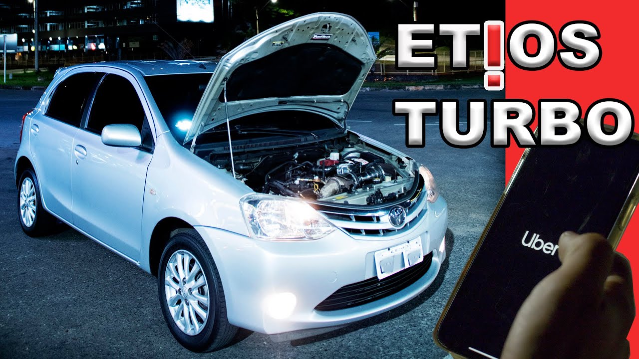 Já viu um ETIOS TURBO? E o melhor, UBER!