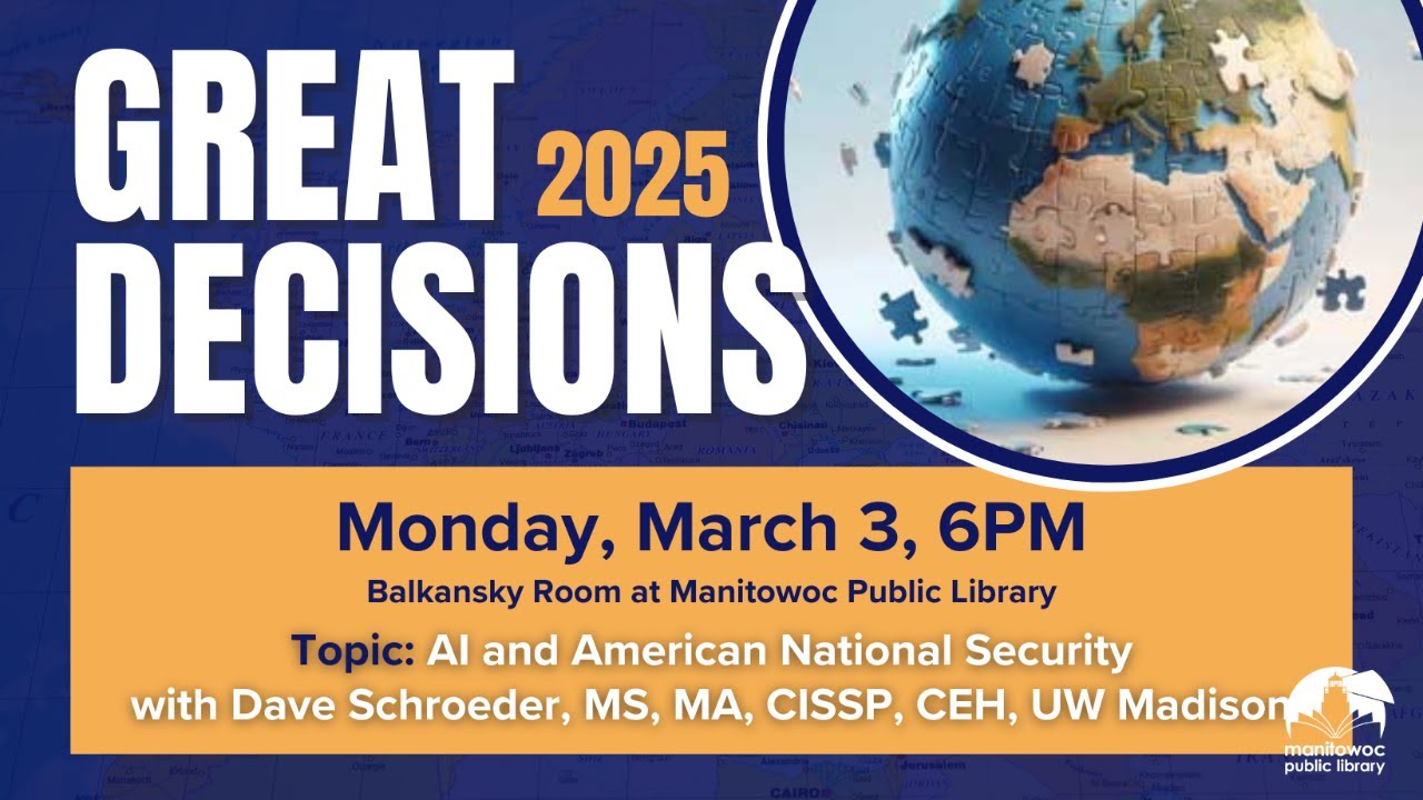 Great Decisions 2025 | AI and American National Security