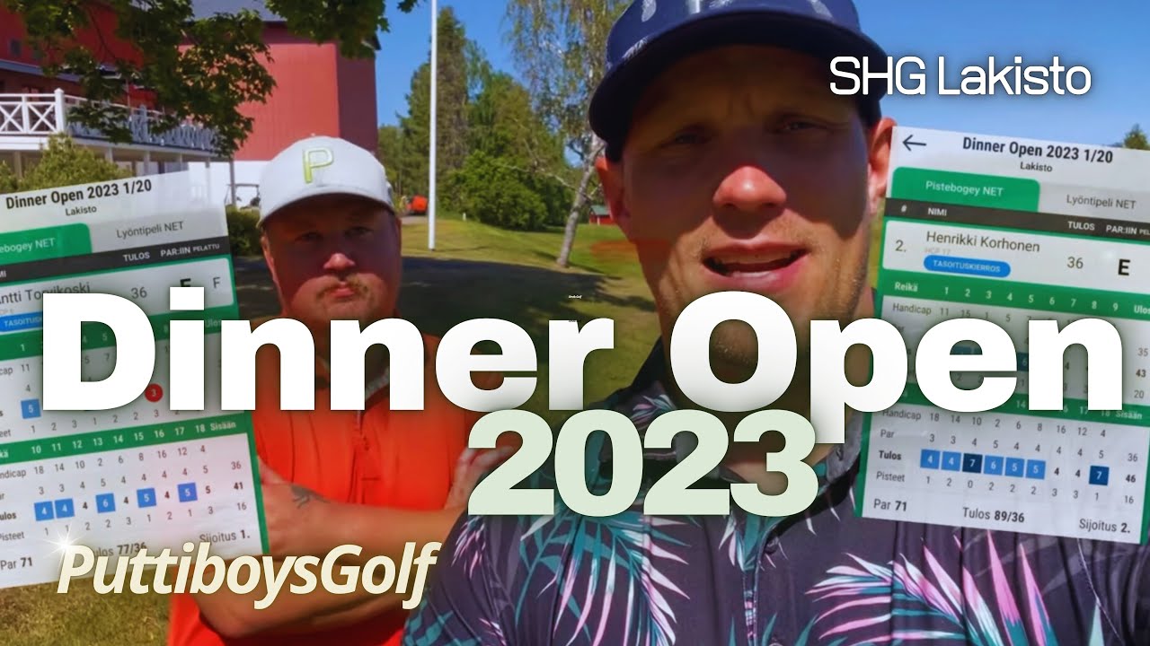 Dinner Open - Pistebogey - Puttiboysgolf - Suur-Helsingin Golf Lakisto