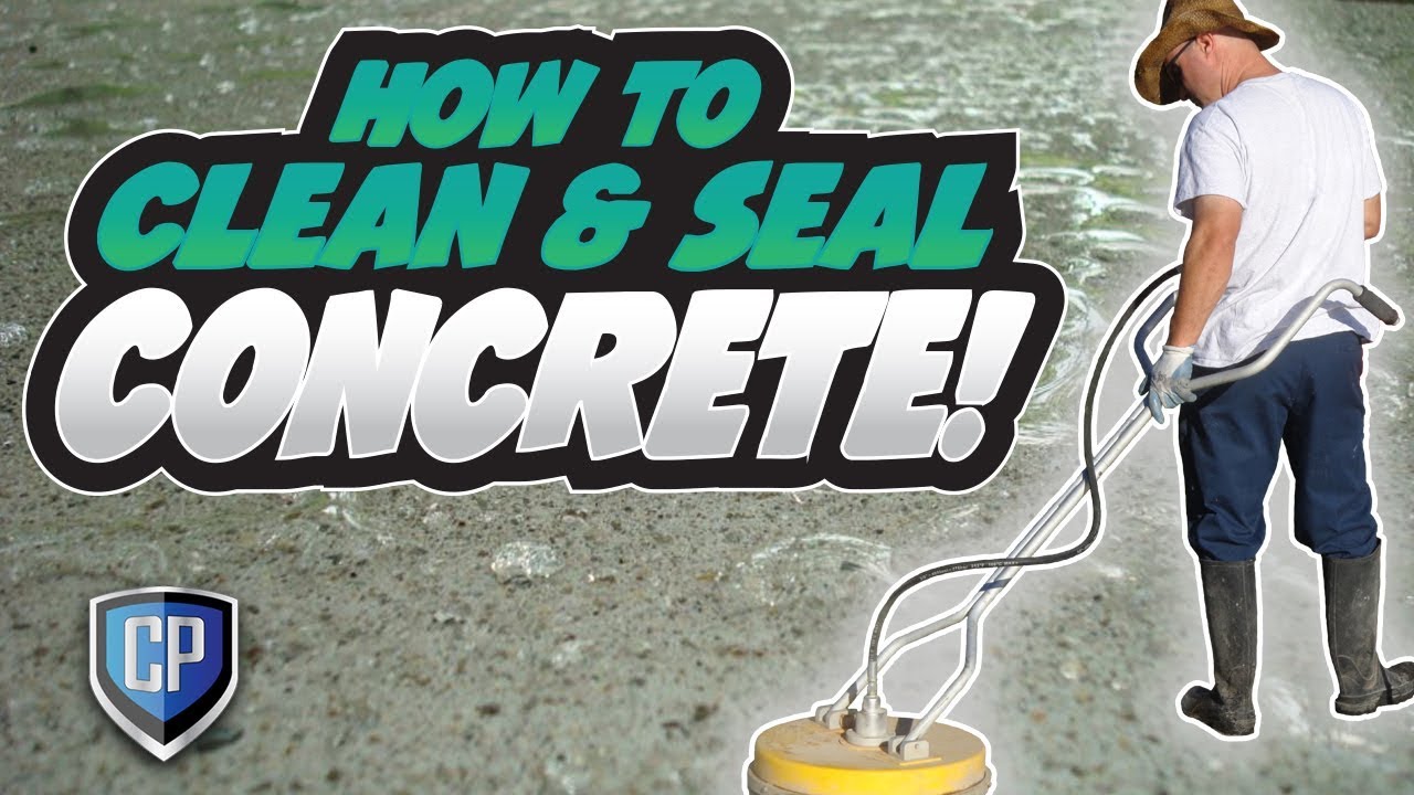 DIY: How to Clean and Seal Concrete