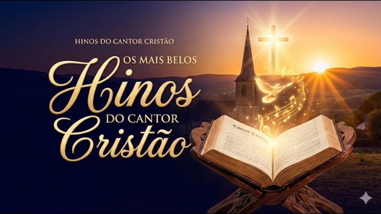 OS MAIS BELOS HINOS DO CANTOR CRISTÃO EM 2026