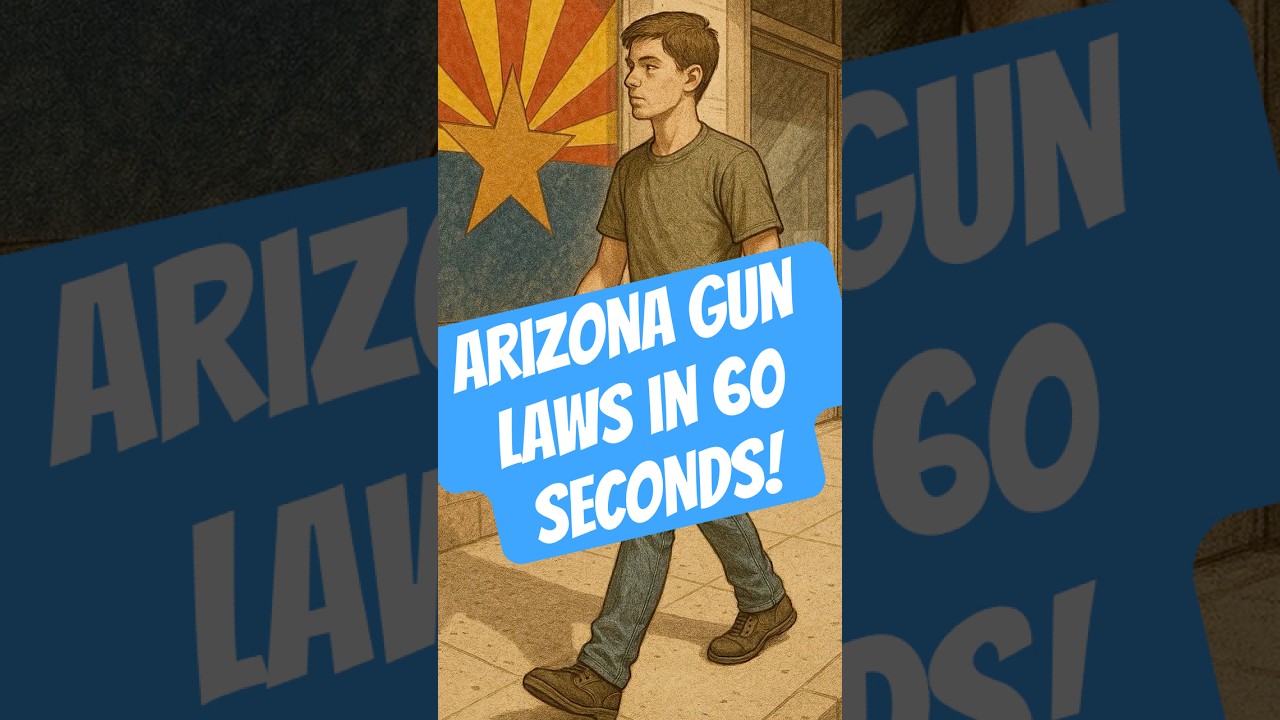 Arizona Gun Laws in 60 Seconds!