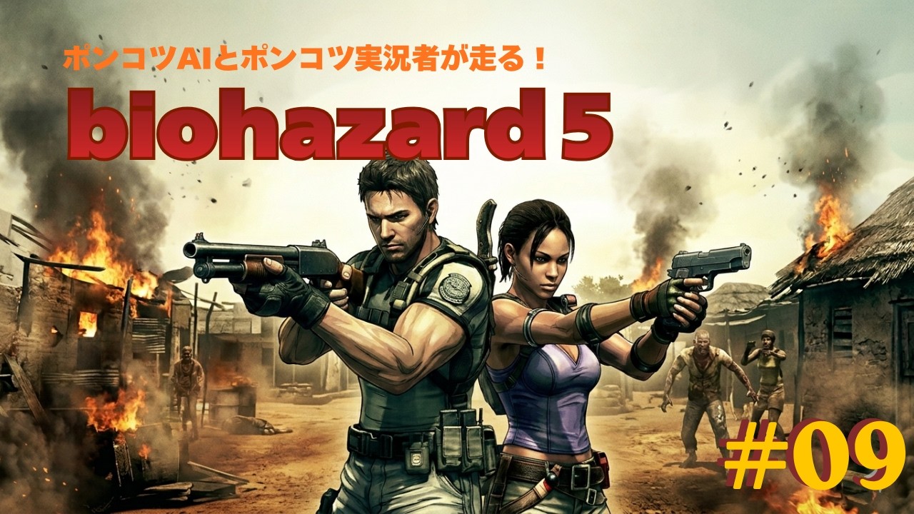 バイオハザード5［Biohazard5] ＃09 をLIVE実況