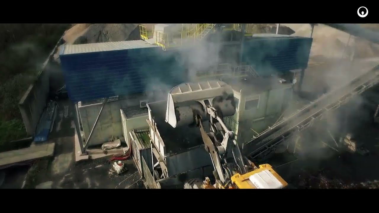Traitement de mâchefers à Valomac | Veolia Belux