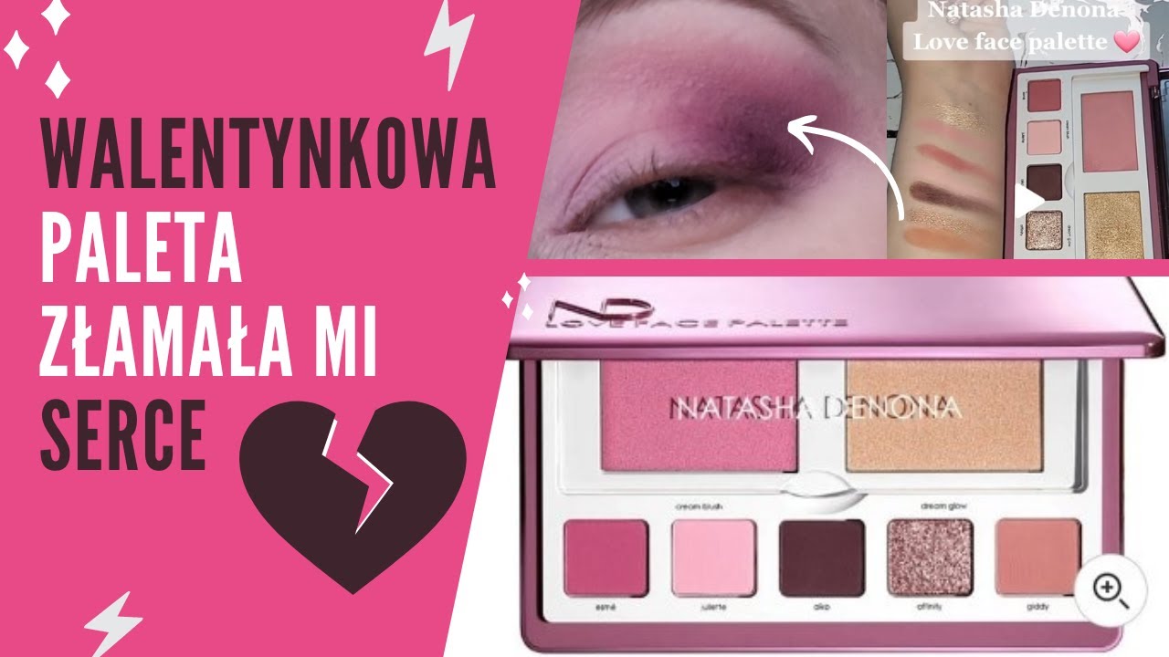 Kupiłam paletę przedpremierowo i... żałuję? | Nowość Natasha Denona Love face palette