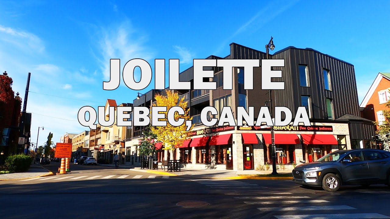 Joliette, Quebec, Canada - Driving Tour 4K