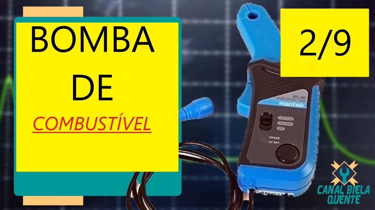 Como testar BOMBA de Combustível Corretamente - Vídeo 2/9 Maratona da Pinça de Corrente OSCILOSCÓPIO