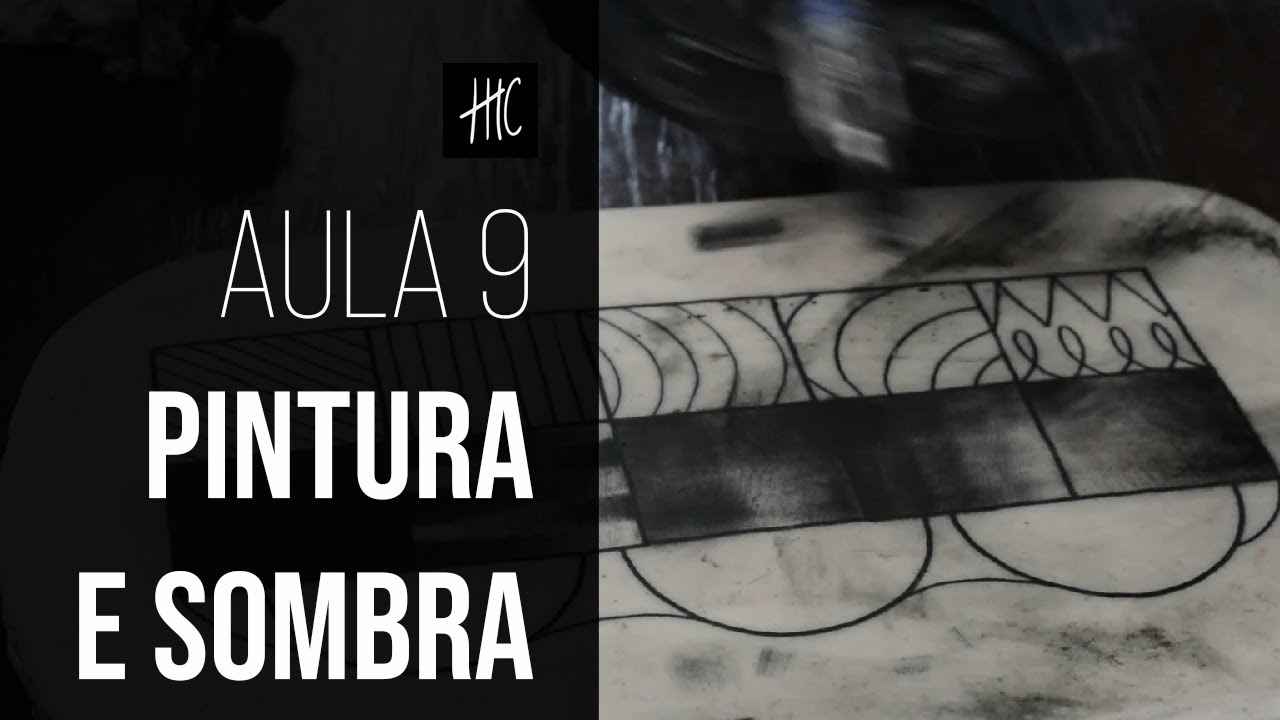 CURSO PARA INICIANTES - Aula 9 - Pintura e Sombra
