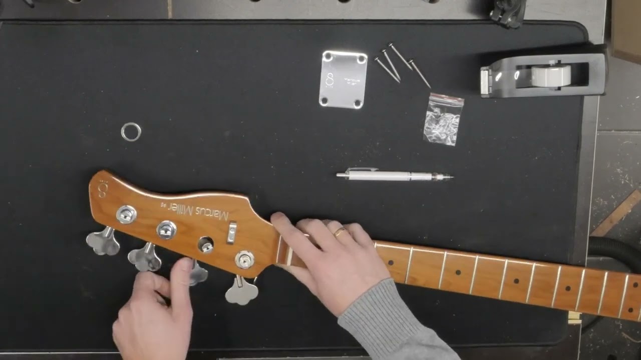 Sire P5 Tuner Upgrade with Hipshot Bass Xtender