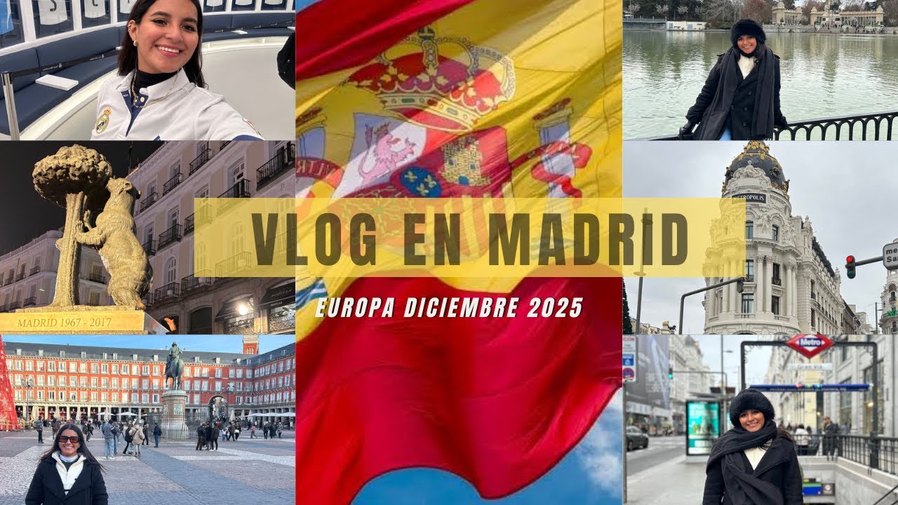 PRIMERA VEZ EN EUROPA  Madrid,España🇪🇸 DIC/2025