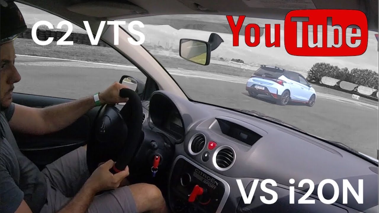 Citro&euml;n C2 VTS vs Hyundai I20N at Tazio Nuvolari 2805mt