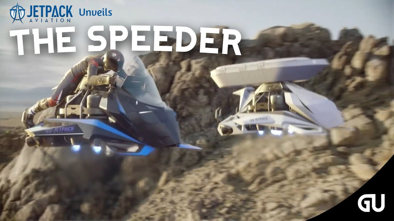 JetPack Aviation Unveils 'The Speeder' - World&rsquo;s First Jet-Powered Flying Motorcycle
