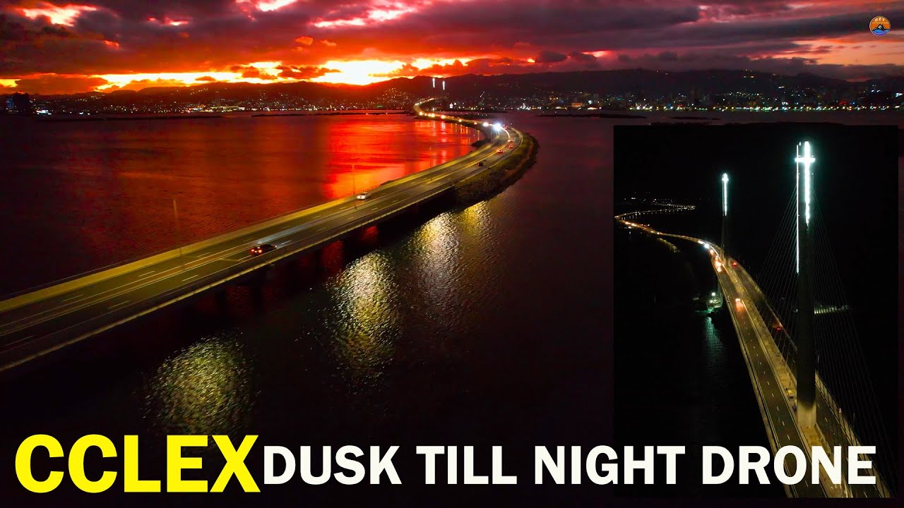 CCLEX | Epic Full Drone Tour Dusk Till Night | Cordova to Cebu City