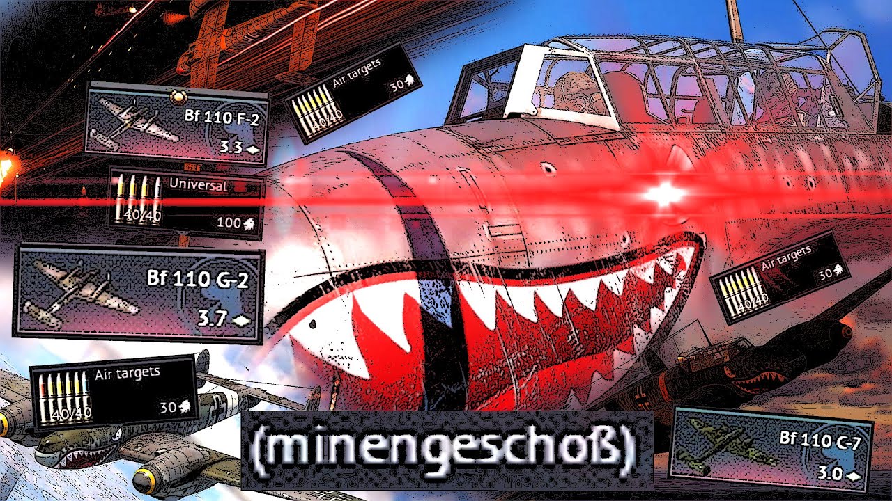 The (Air RB) Bf 110 Experience // War Thunder