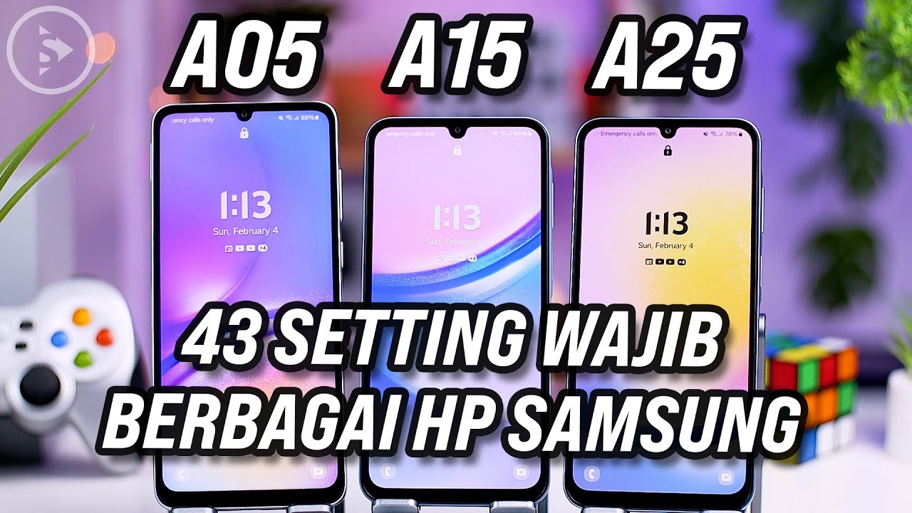 43 Setting WAJIB Berbagai HP Samsung di One UI 6.0 Berbasis Android 14
