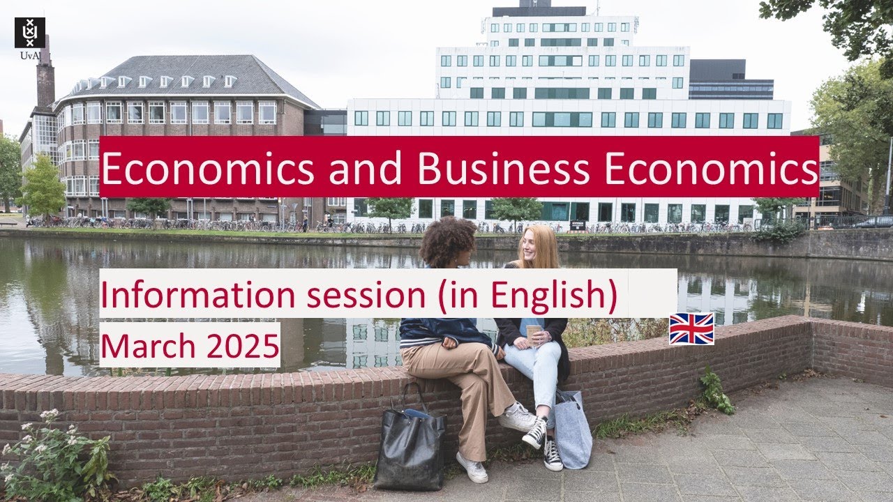 UvA | Bachelor's in Economics and Business Economics – online information session March '25