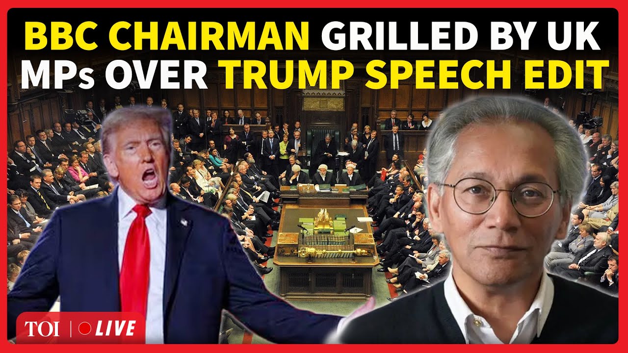 LIVE: BBC Chaos Explodes In UK Parliament; Samir Shah Faces Intense Grilling Over Trump Speech Edit