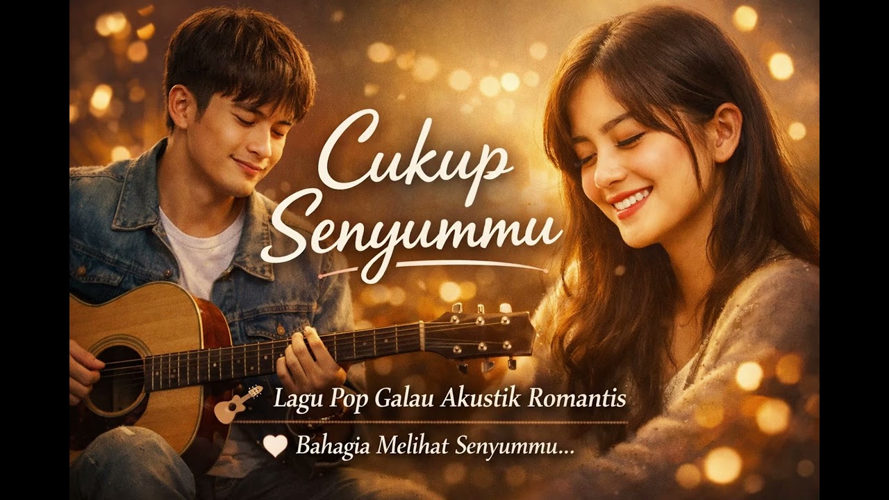 Cukup Senyummu – Lagu Pop Galau Akustik Romantis (Lirik Video)