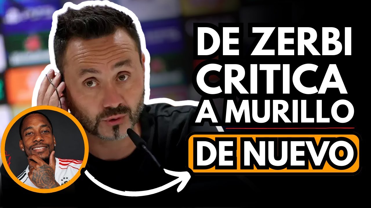 ¿TODO fue PERSONAL? De Zerbi vuelve a criticar a Amir Murillo y siembra CISAÑA en el BESIKTAS😱