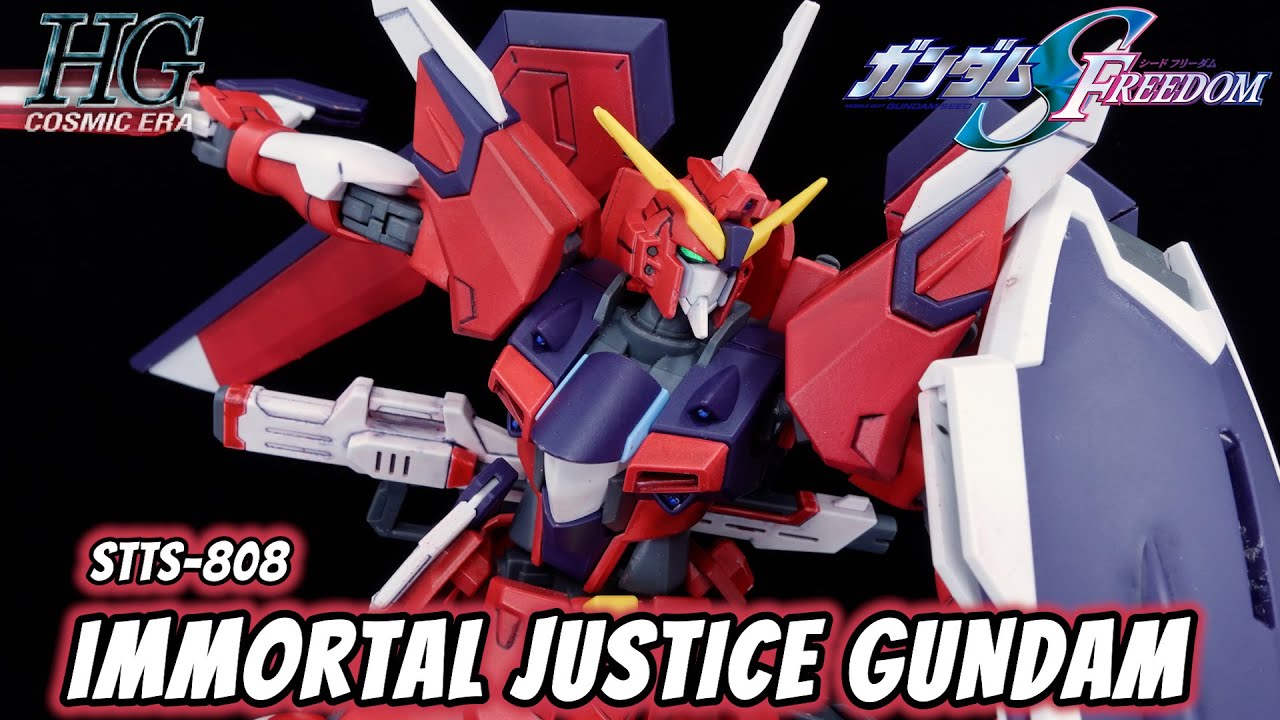 Обзор HG Immortal Justice Gundam | Gundam SEED Freedom