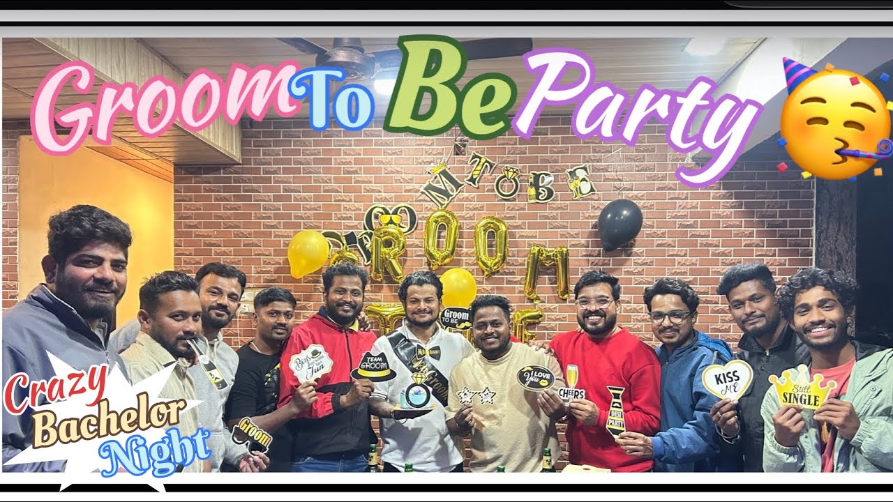 दादा ची Crazy Groom To Be Party Celebration 🥳🎉😝| Vlog-33 | Kuldip Patil Vlogs |