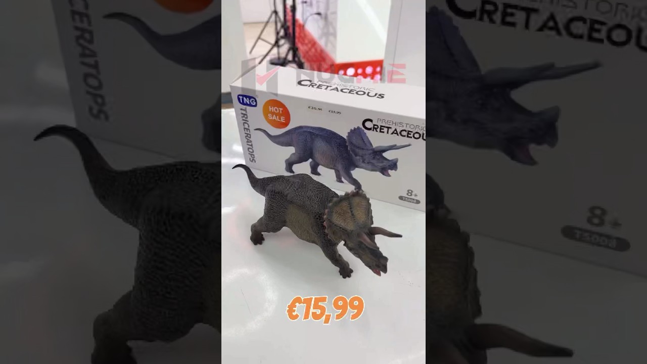 Discover the Mesmerizing T5008 Triceraosaur PVC Model Dinosaur Figure! 🦕✨ #dinosaur #figure