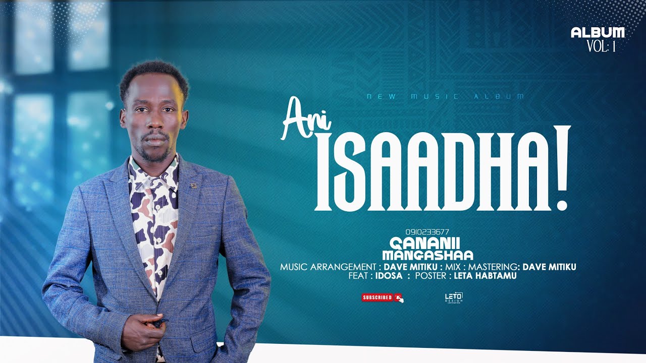 ANI ISAADHA || SINGER QANANI MENGESHA.  NEW OROMO GOSPEL SONG. Channel kana subscribe godhaa.
