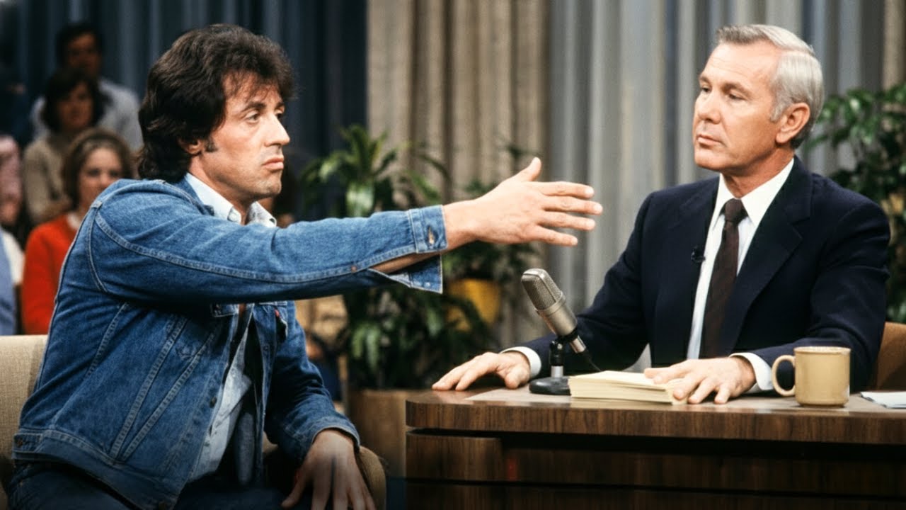 Johnny Carson Refused to Shake Silvester Stallone’s Hand—What Silvester Said Left the Studio Frozen!