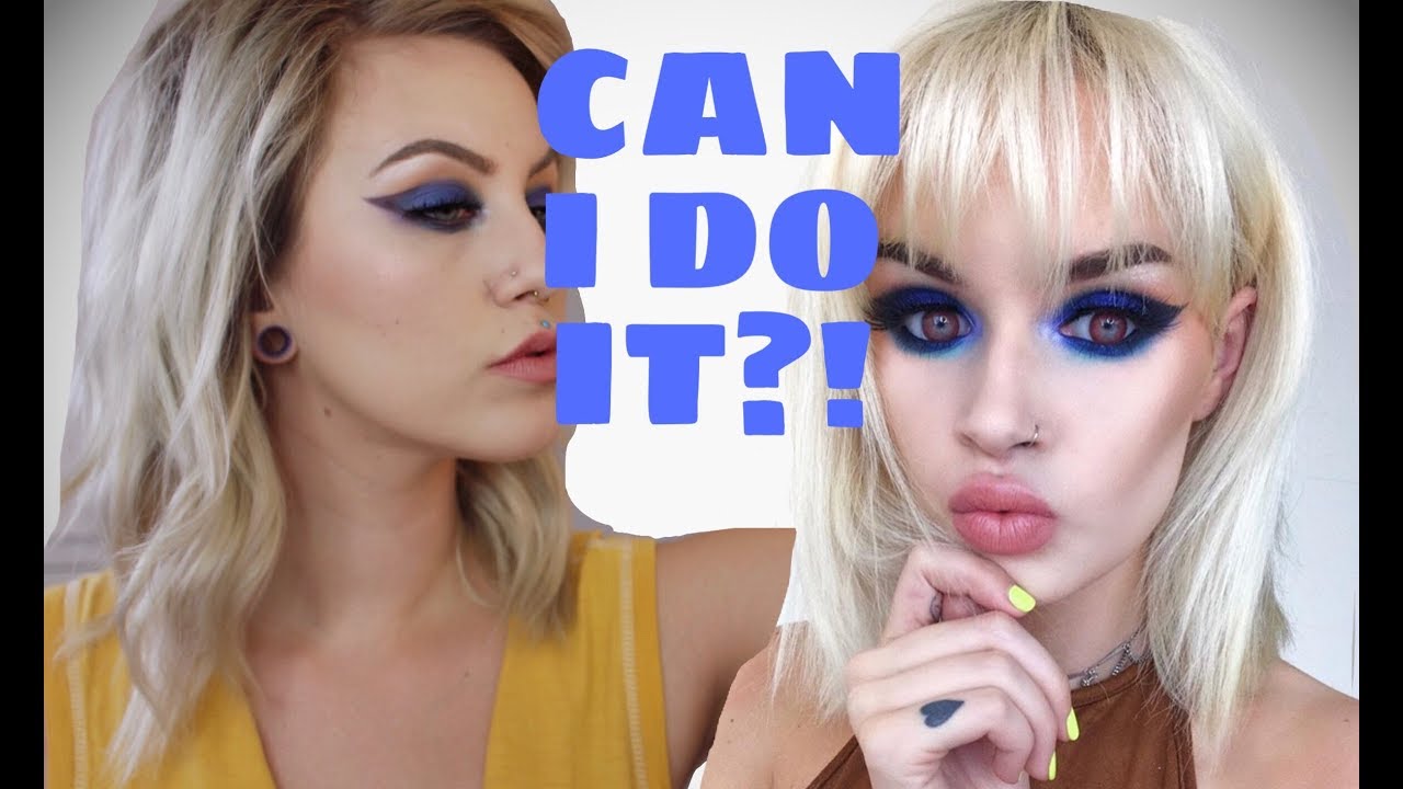 I Tried Following Atleeeey Makeup Tutorial