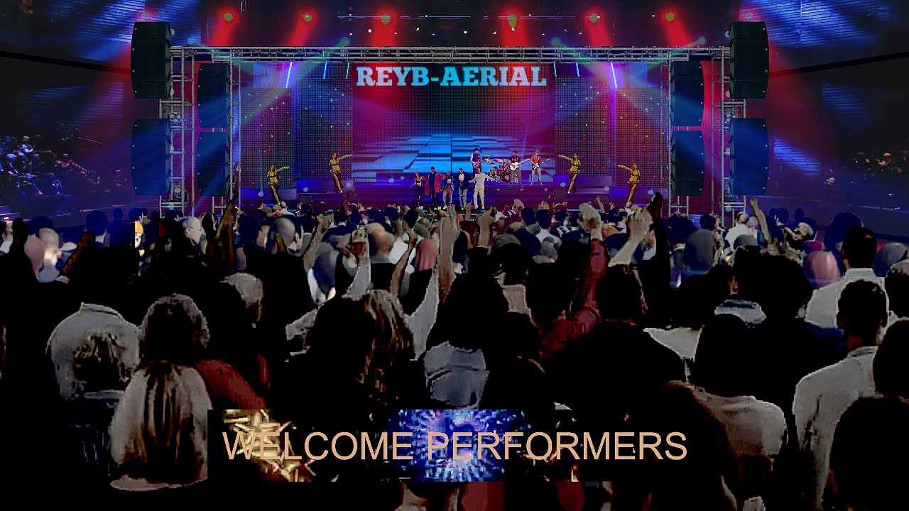 THE STAGE IS YOURS #OPENMIC #REYB-AERIAL CONCERT STAGE