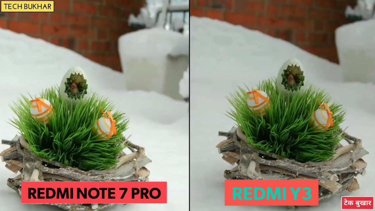 Redmi Y3 vs Redmi Note 7 Pro Camera Comparison || #RedmiY3, #redminote7pro, #TECHBUKHAR,