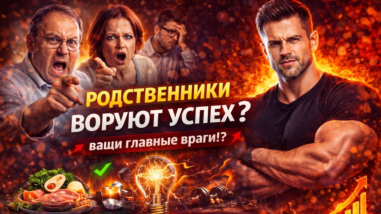 Почему ваши родственники и родители это главные враги вашего успеха?