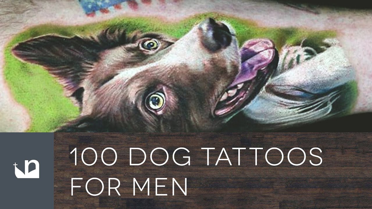 100 Dog Tattoos For Men