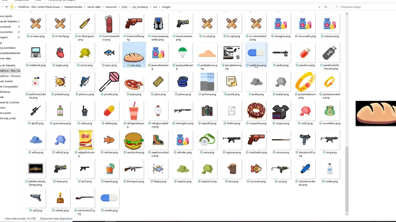 [TUTORIAL FIVEM] COMO ADICIONAR ITENS NO INVENTÁRIO de sua base VRP/VRPEX | OdinTeam
