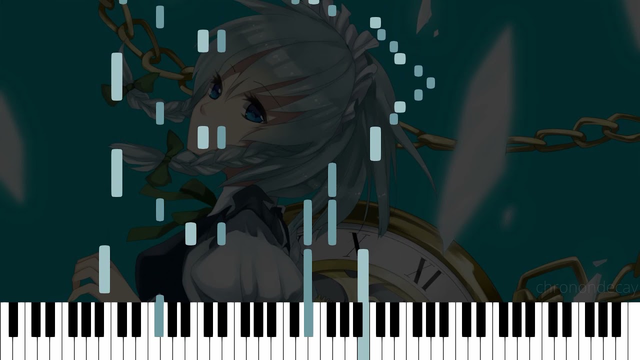 [Touhou 6 EoSD] The Maid and the Pocket Watch of Blood [Piano Arrangement]