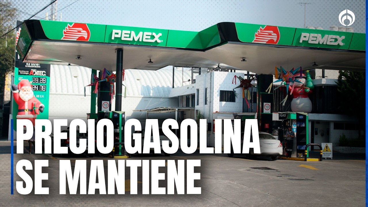 Gasolina se mantiene en 23.99: acuerdo clave entre gobierno y gasolineros