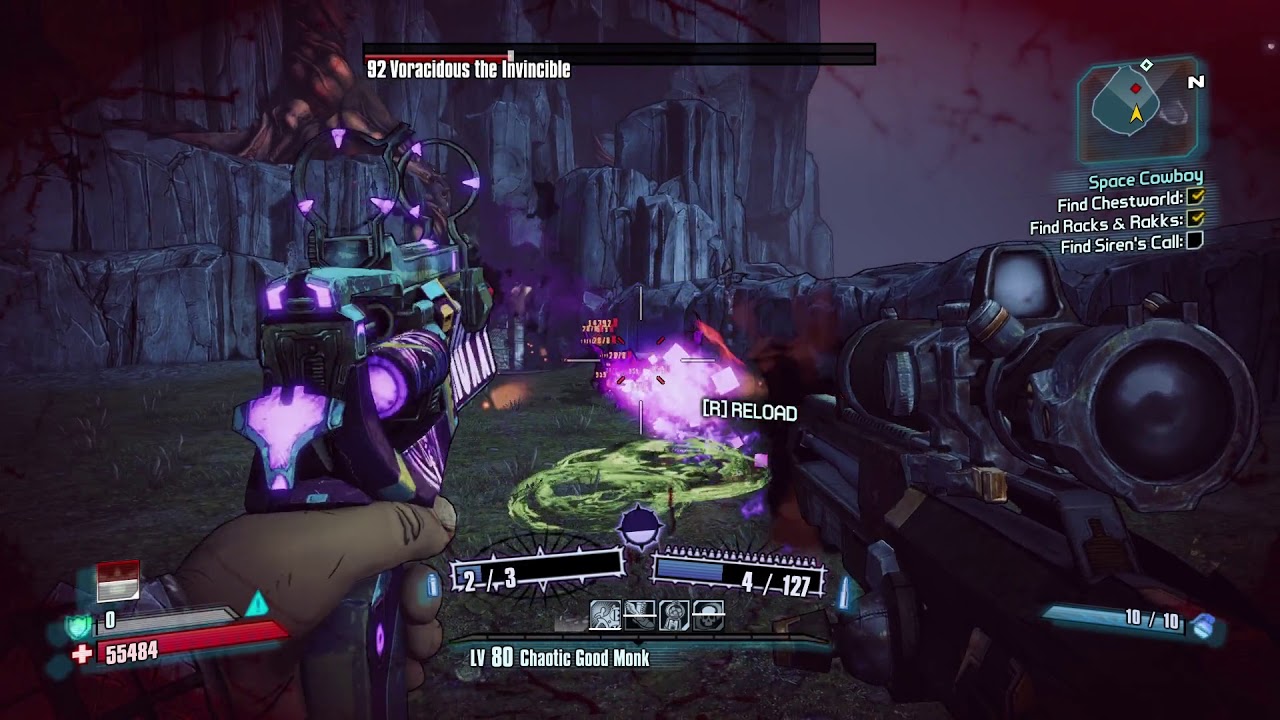 Borderlands 2 Salvador vs Voracidous OP10